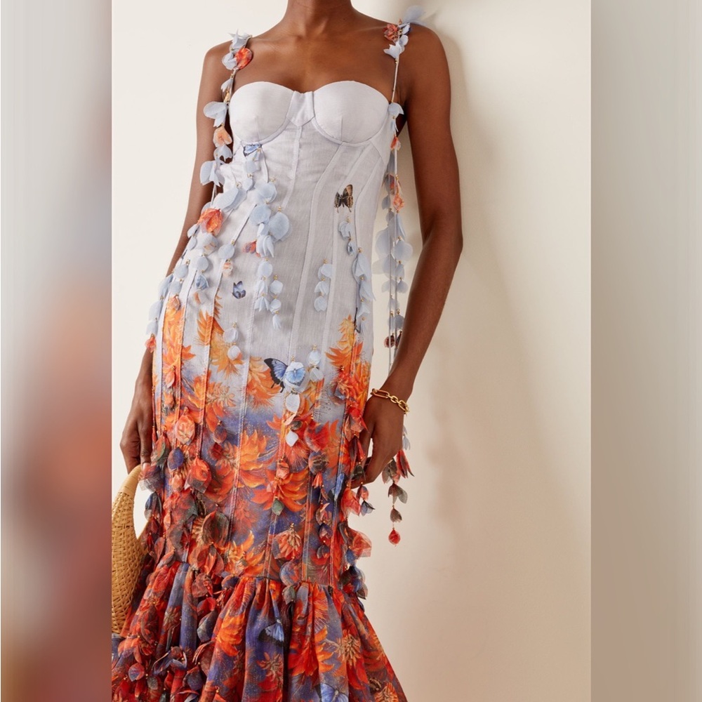 Zimmermann Wild Botanica Printed Petal Gown - Picture 4 of 15